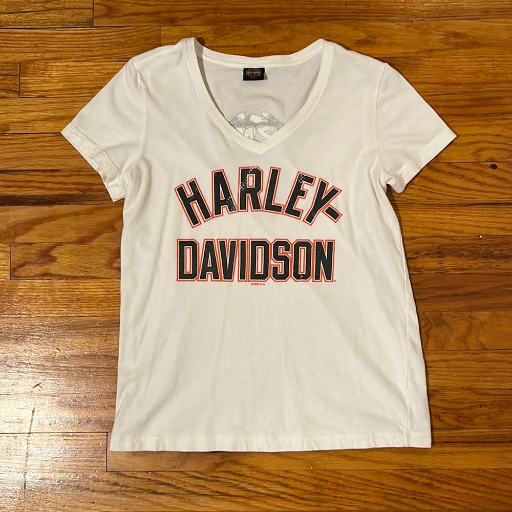 Harley-Davidson v neck TShirt